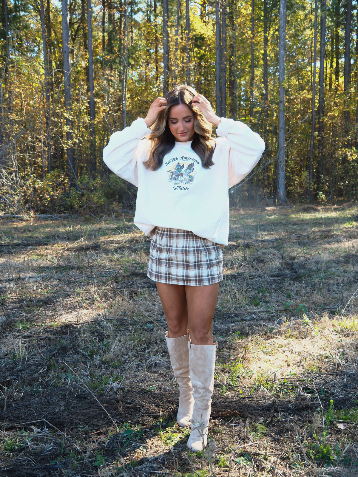 North American Wildlife Crewneck