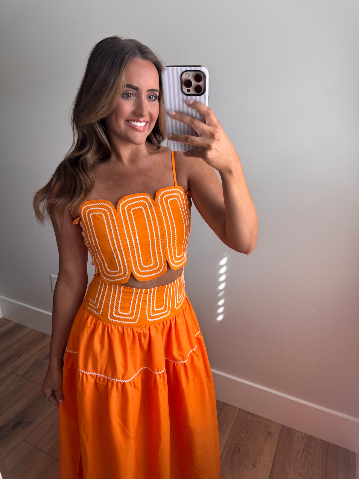 The Game Day Set - Orange/White