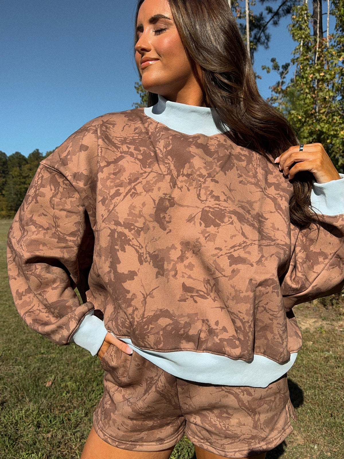 The High Country Camo Set (Sweatshorts)