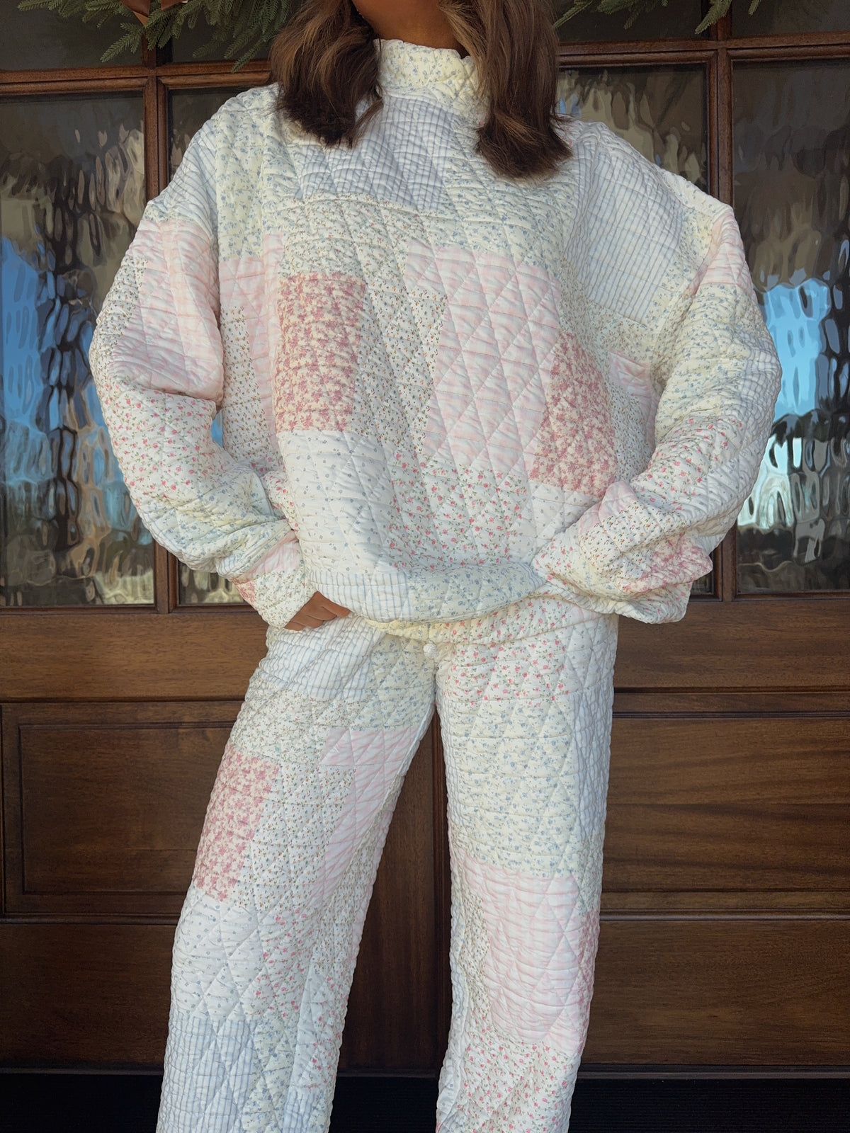 Cloud Quilt Joggers (Restock)
