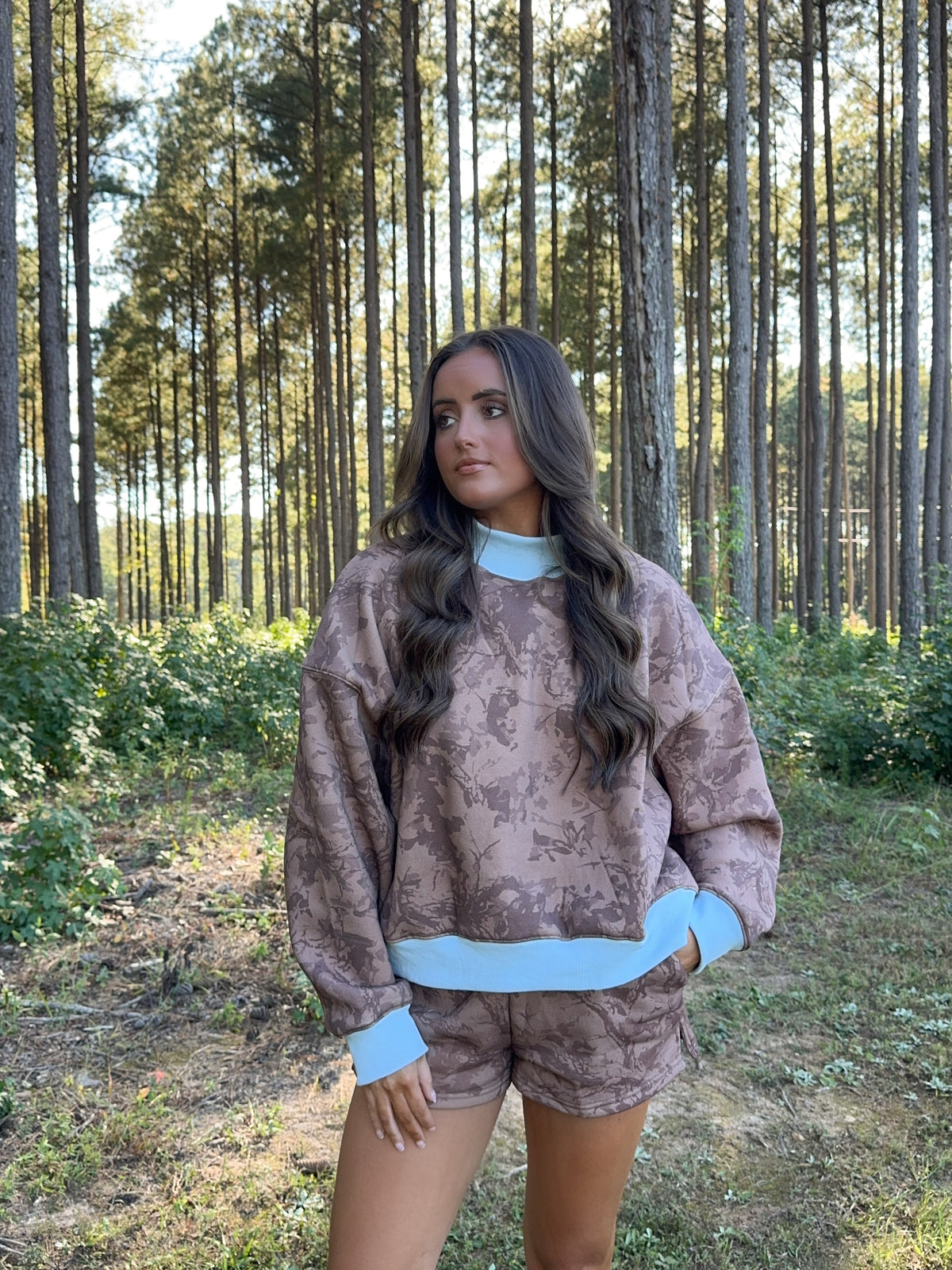 The High Country Camo Set (Sweatshorts)