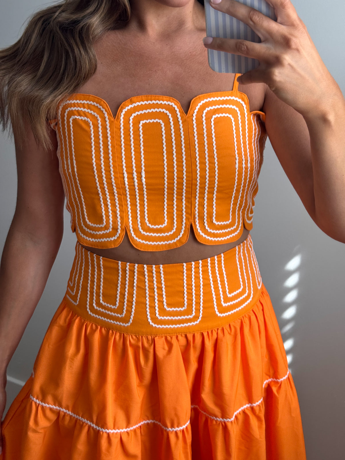 The Game Day Set - Orange/White