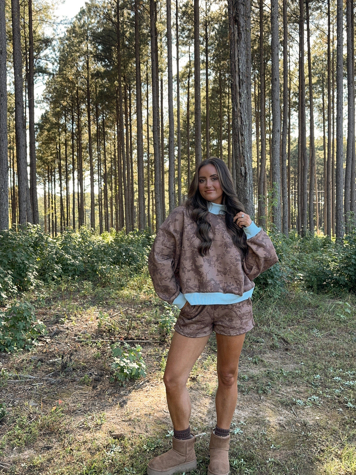 The High Country Camo Set (Sweatshorts)