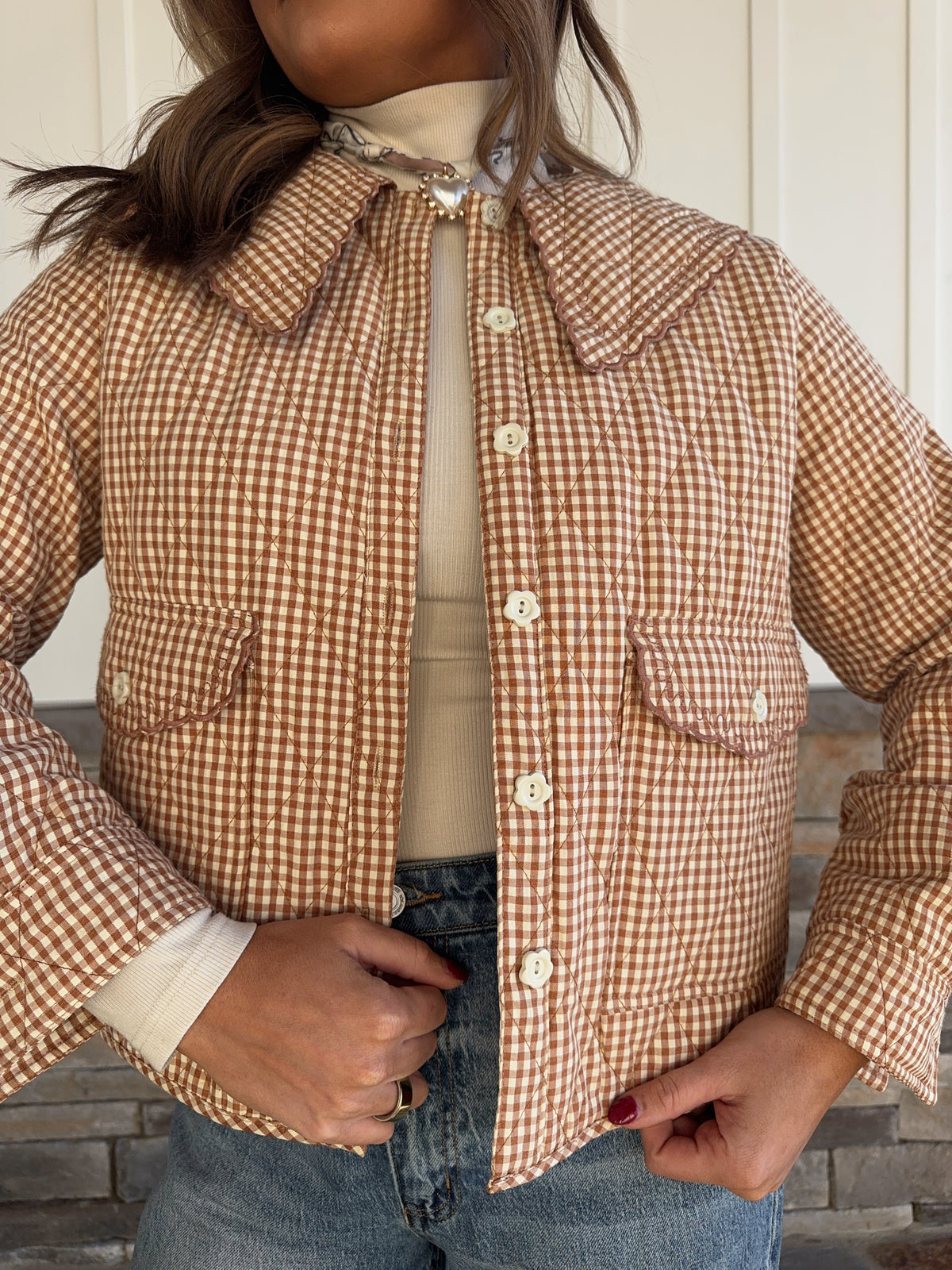 The Rust & Cream Quilt