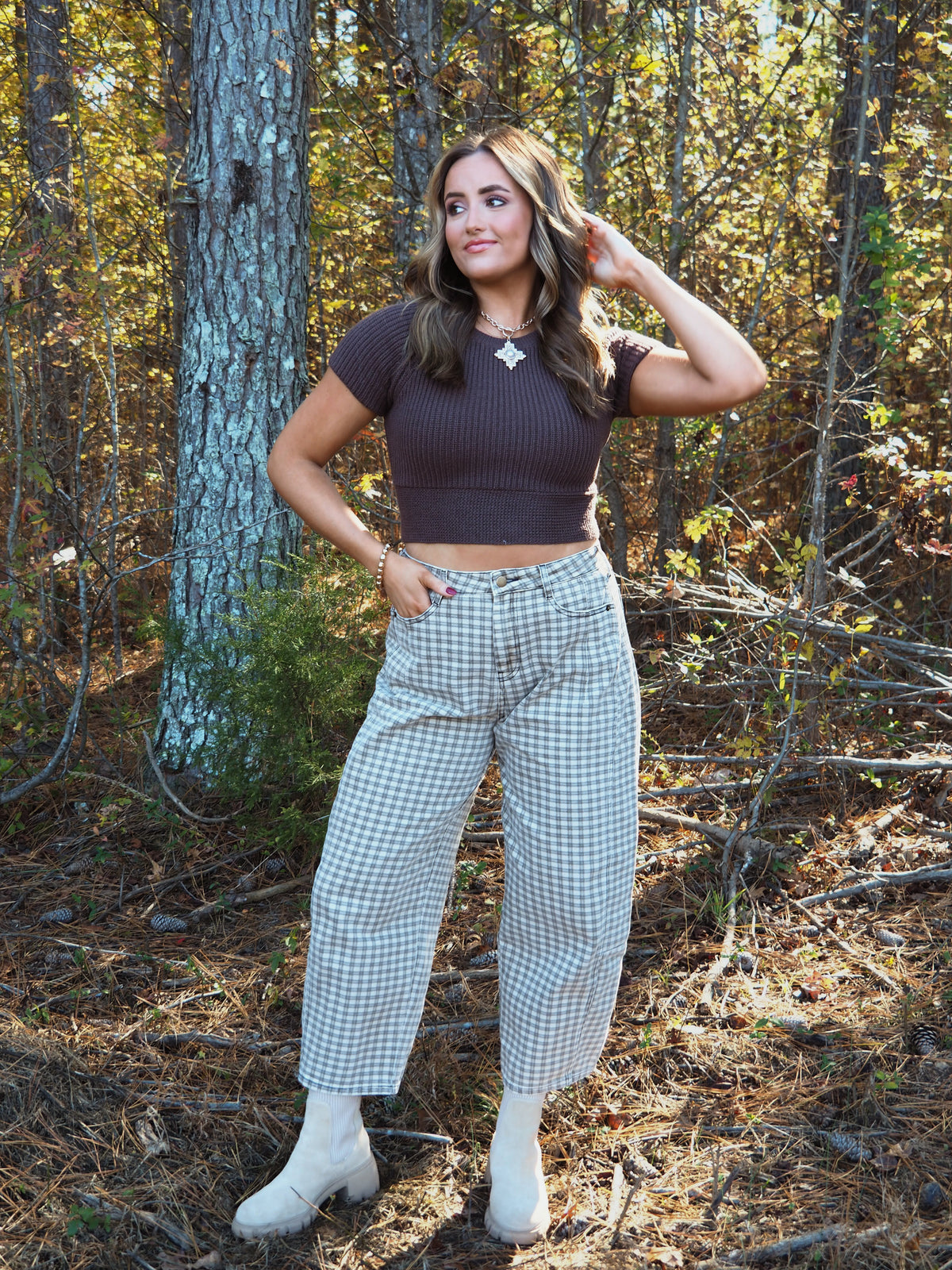 Smokewood Knit Top