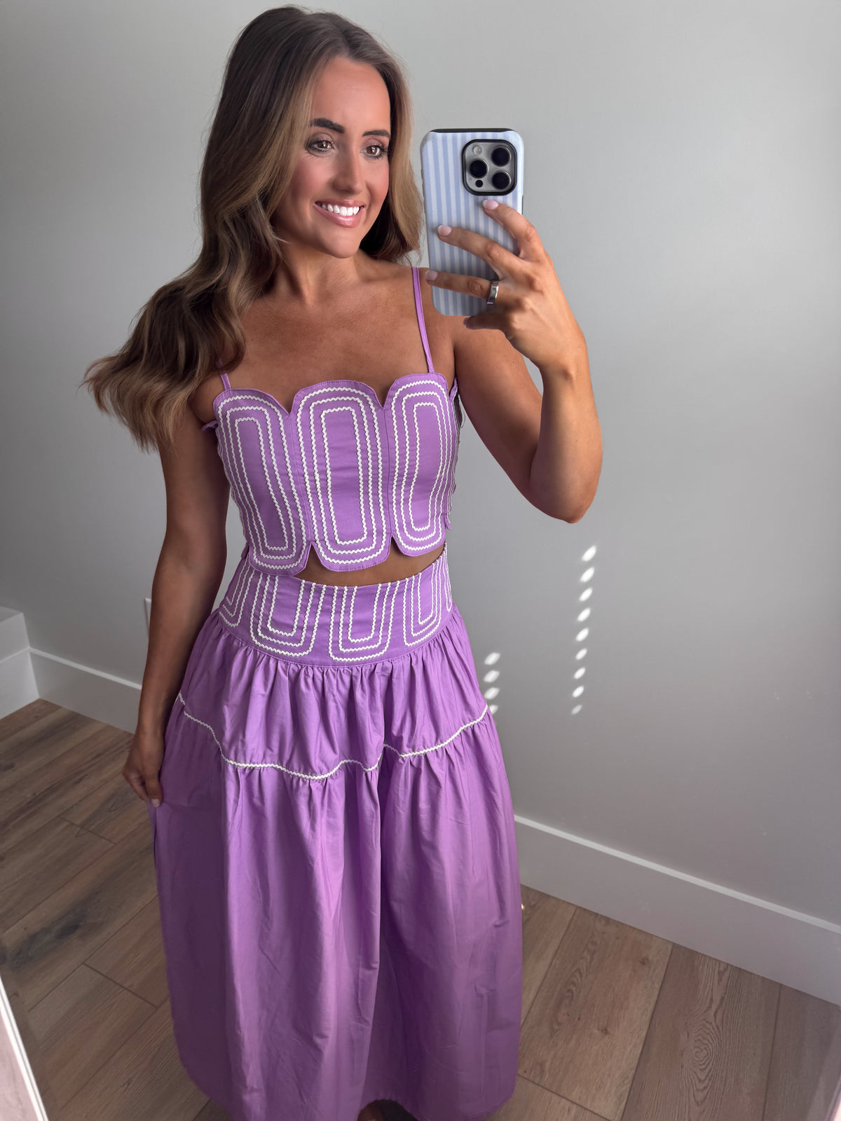 The Game Day Set - Purple/White