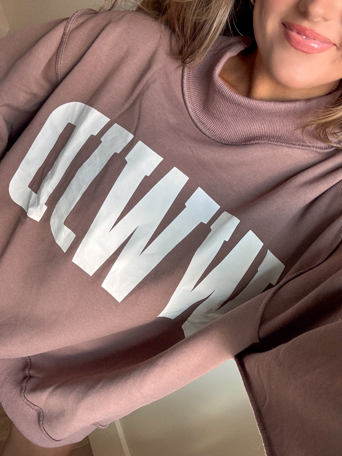 WWJD & Amen Reversible Mockneck