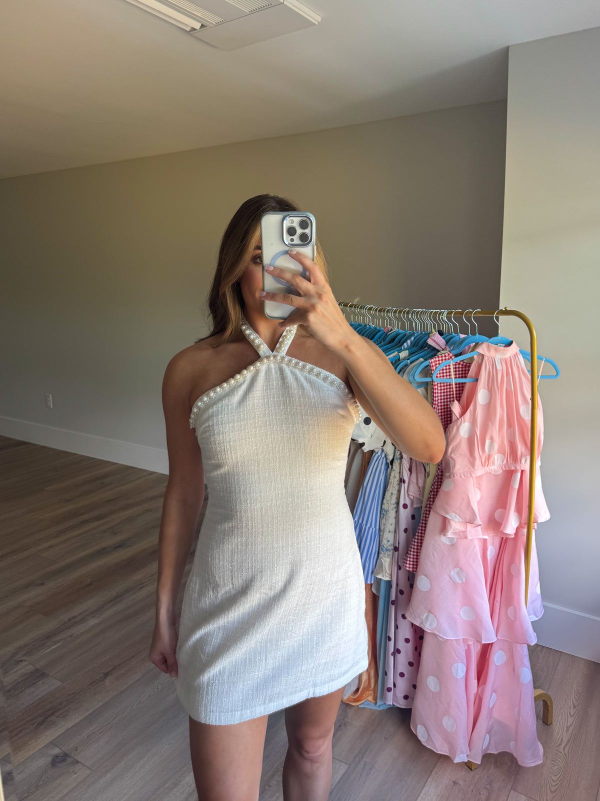 The Classy Lady Halter Dress