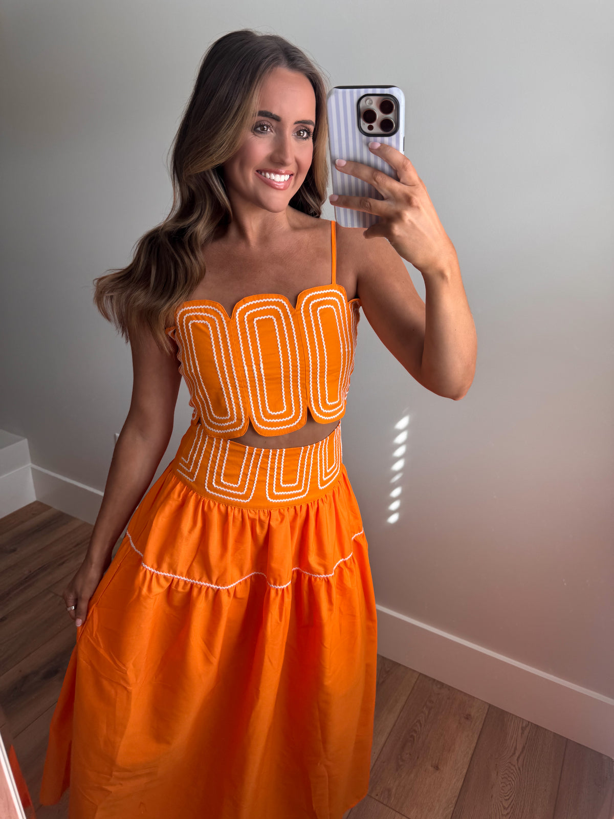 The Game Day Set - Orange/White