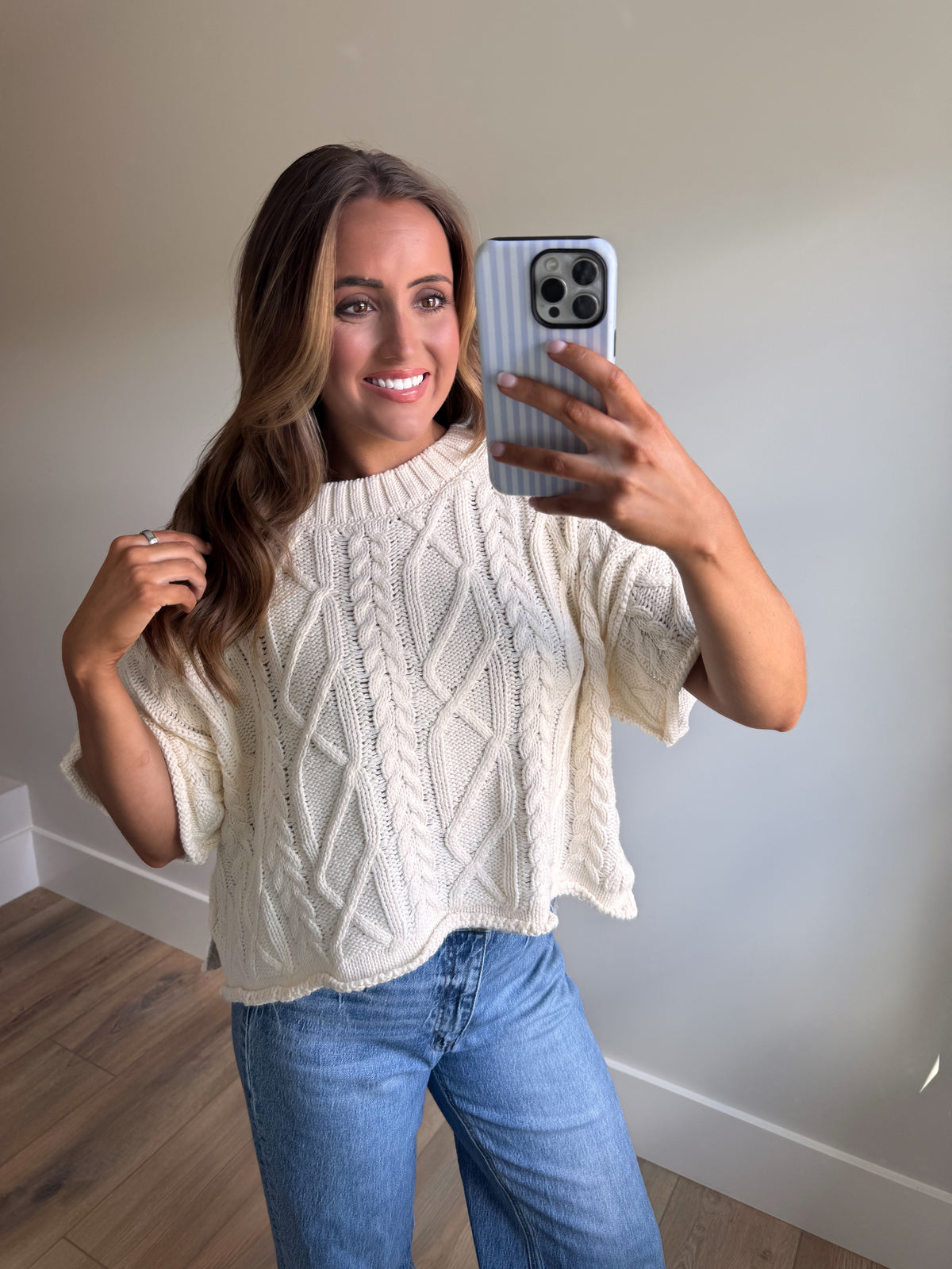 The Amber Cream Sweater
