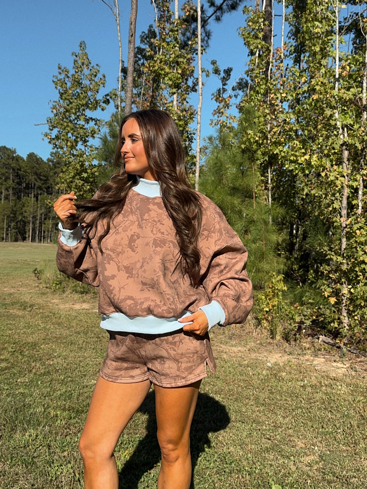The High Country Camo Set (Sweatshorts)
