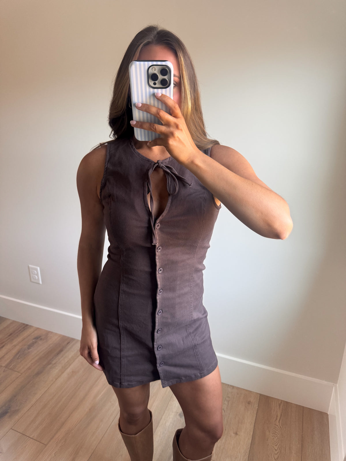 The Saddlewood Dress