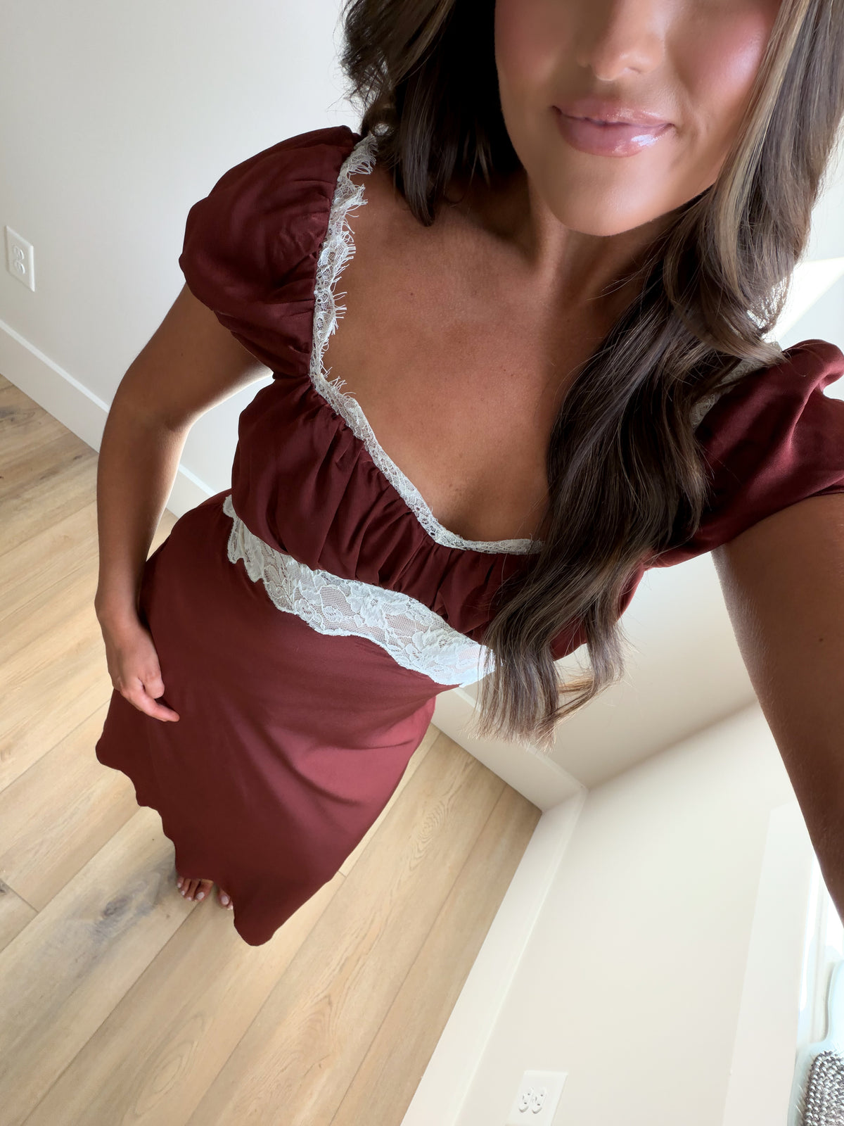The Heirloom Lace Midi Dress