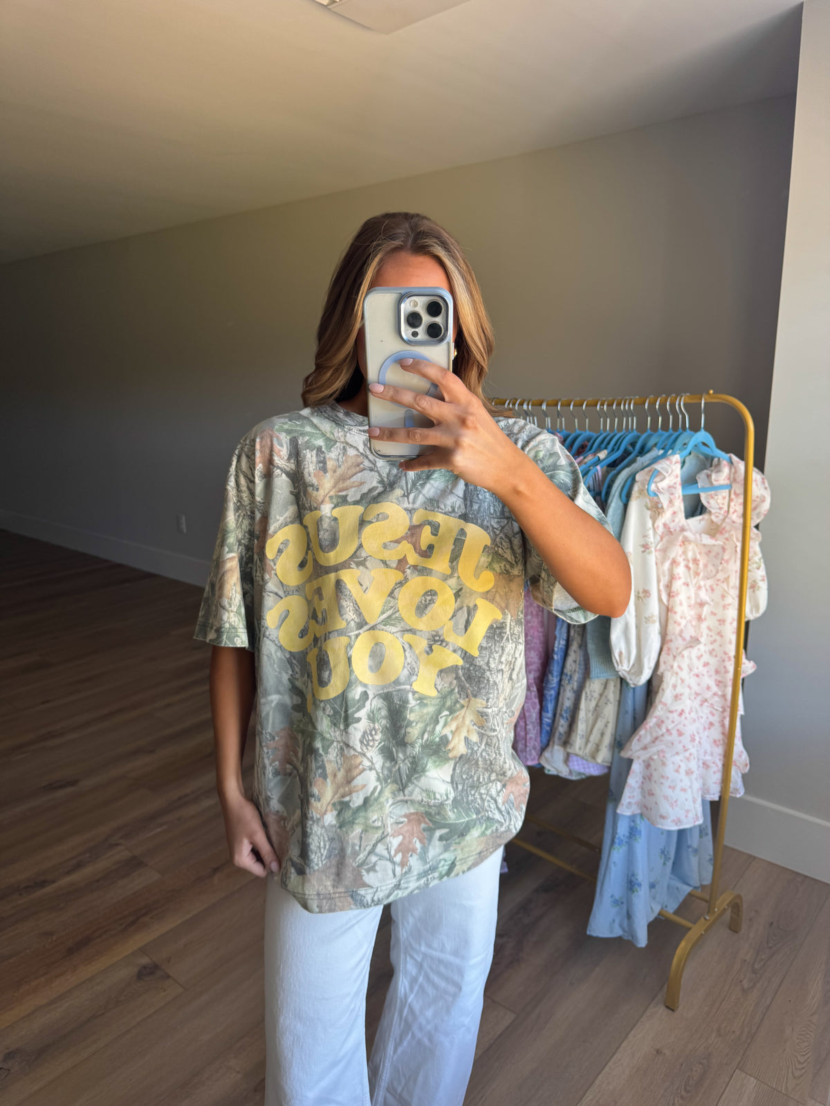 Jesus Loves You Camo Tee
