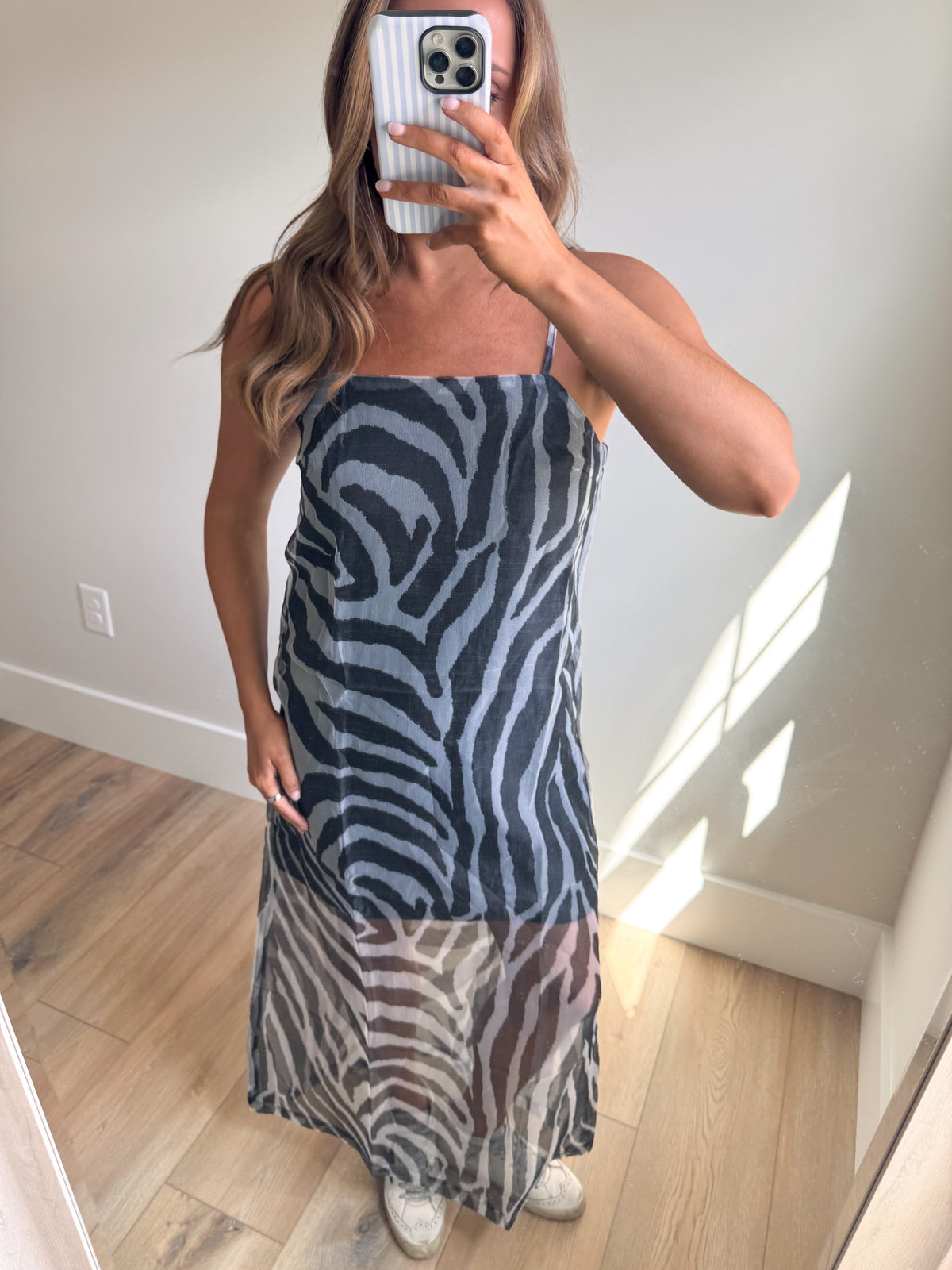The Signature Print Maxi Dress