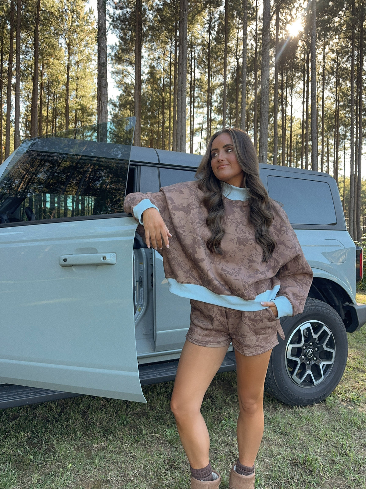 The High Country Camo Set (Sweatshorts)