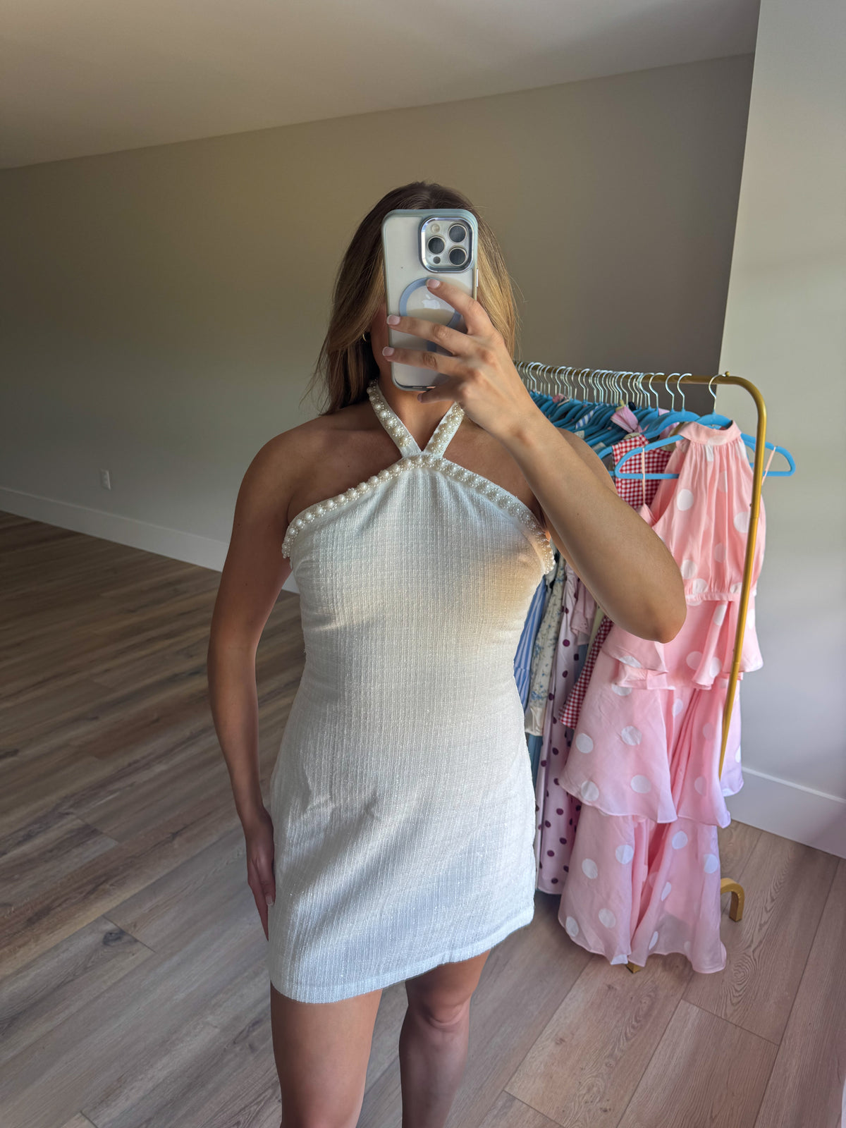 The Classy Lady Halter Dress