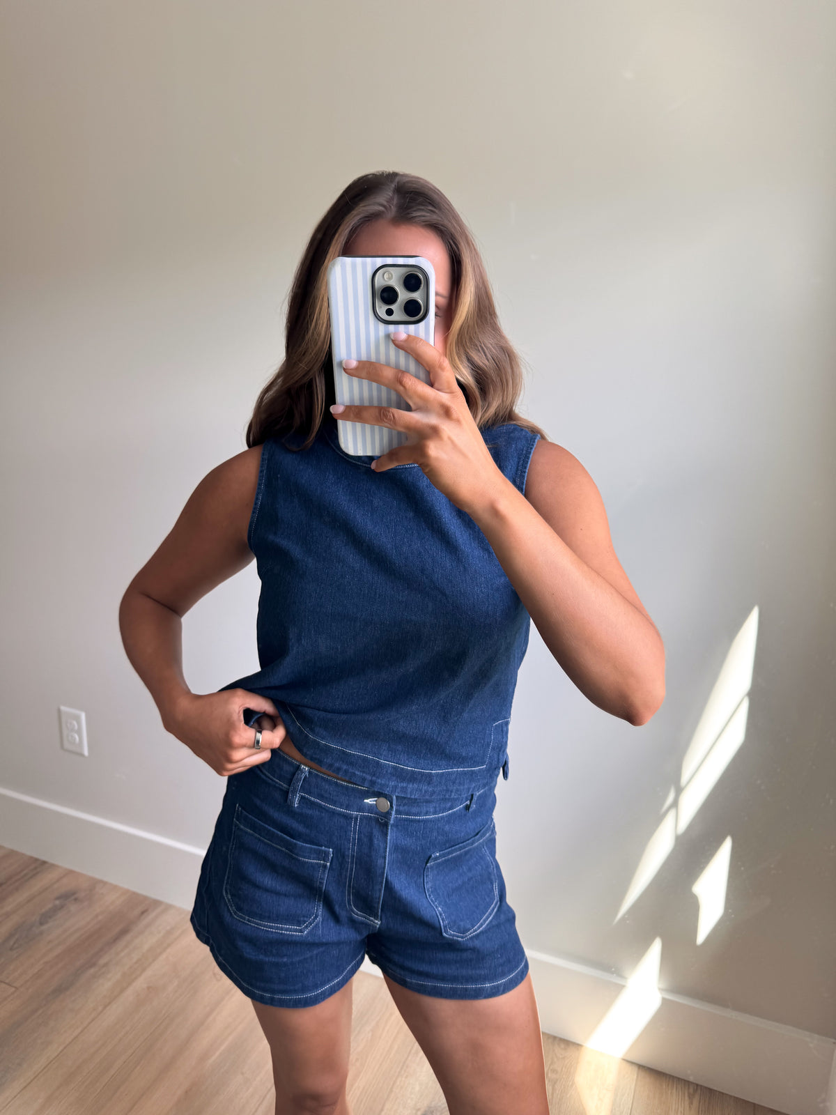 Dark Denim Set