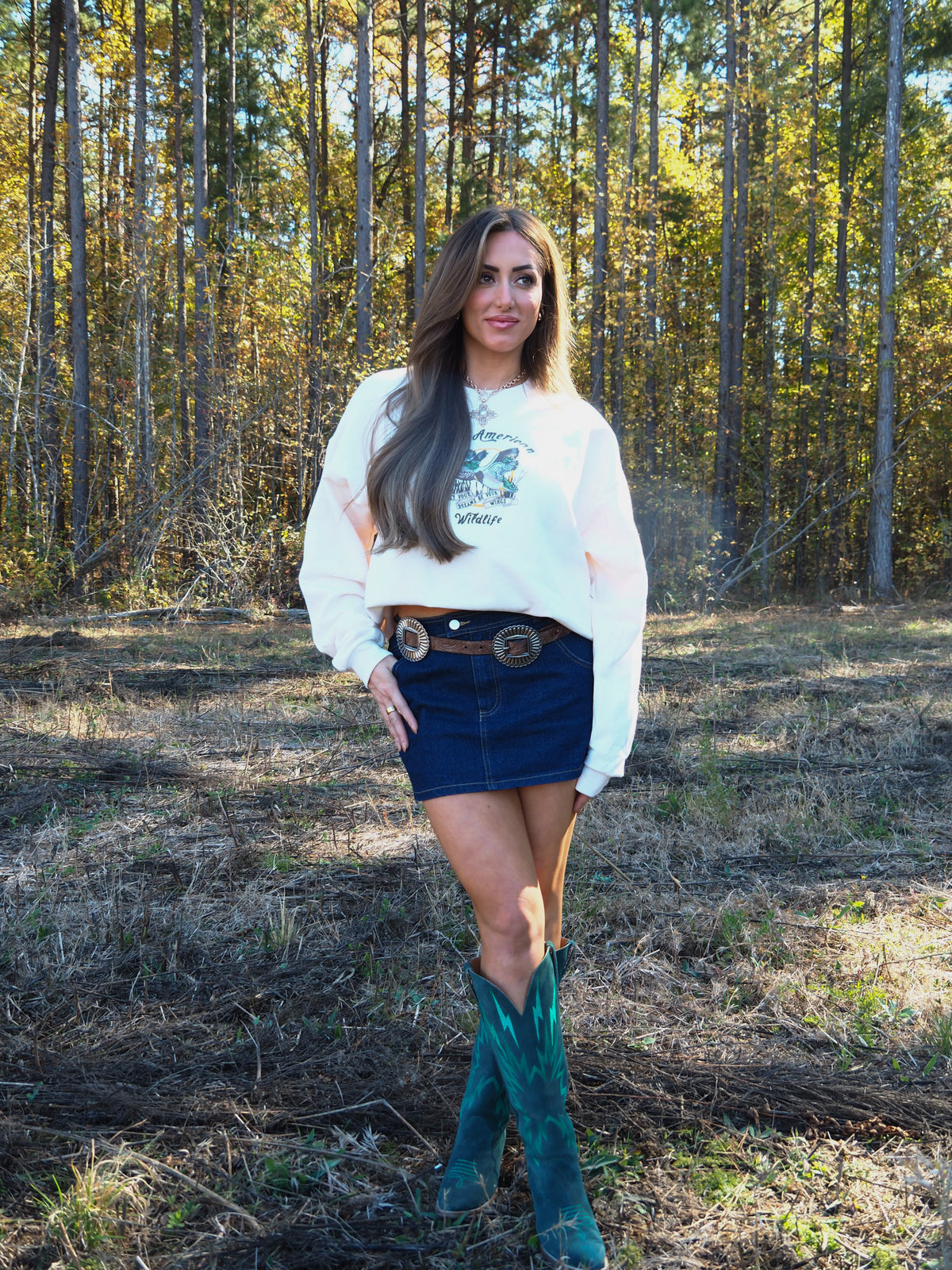 North American Wildlife Crewneck