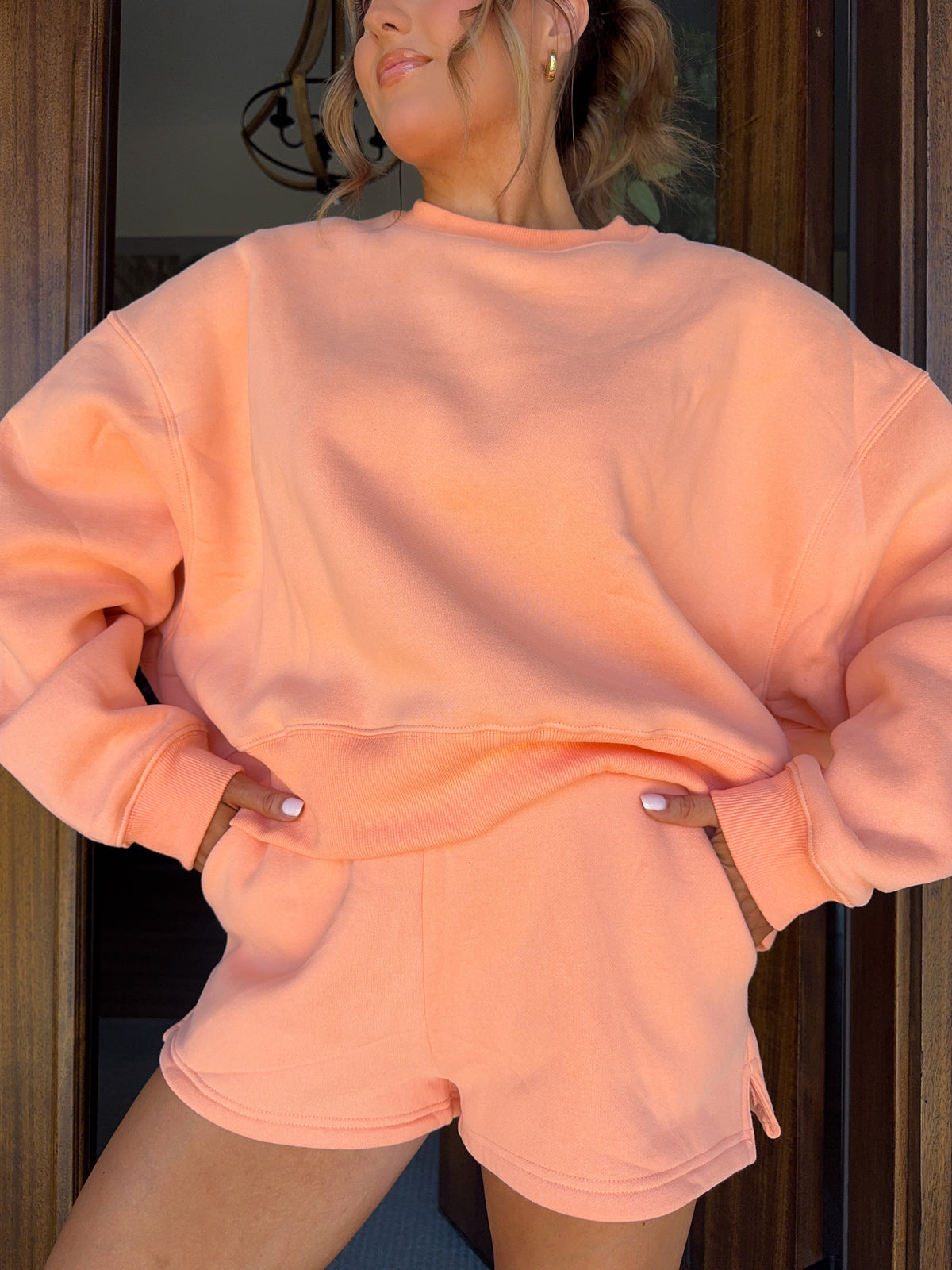 Georgia Peach Sweatshorts