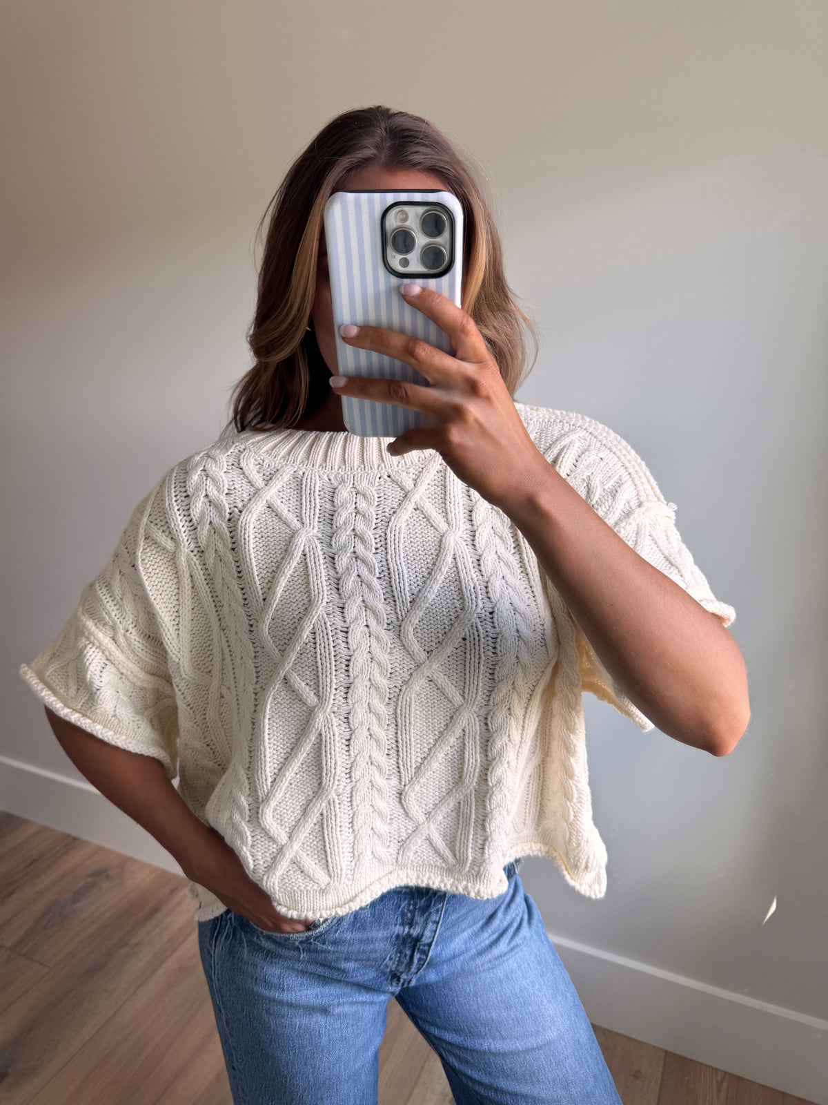 The Amber Cream Sweater