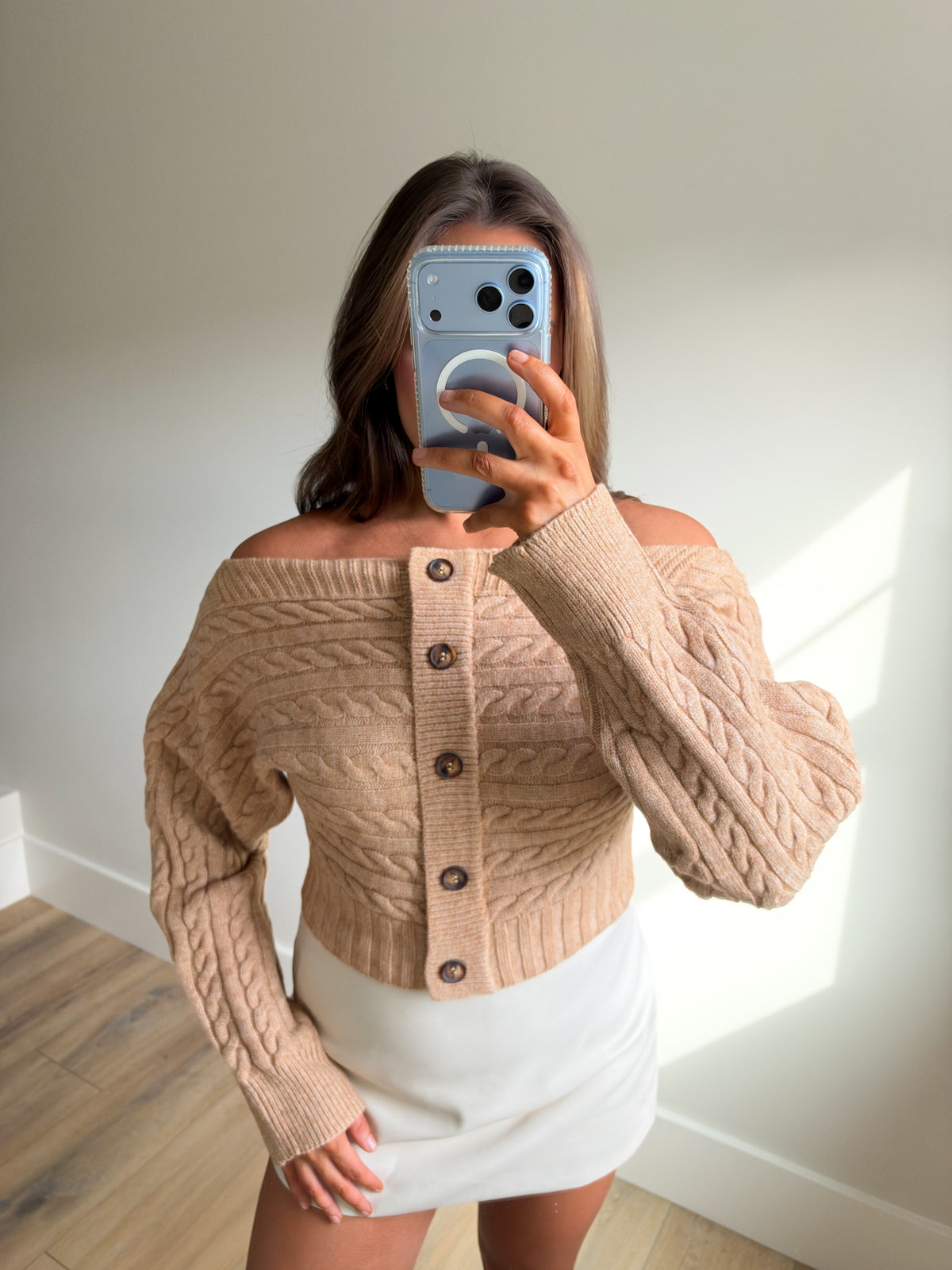 The Gathering Off The Shoulder Sweater
