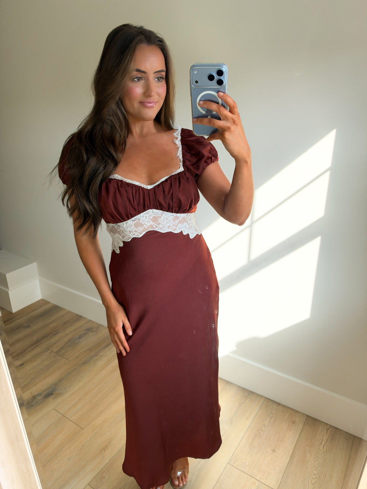 The Heirloom Lace Midi Dress