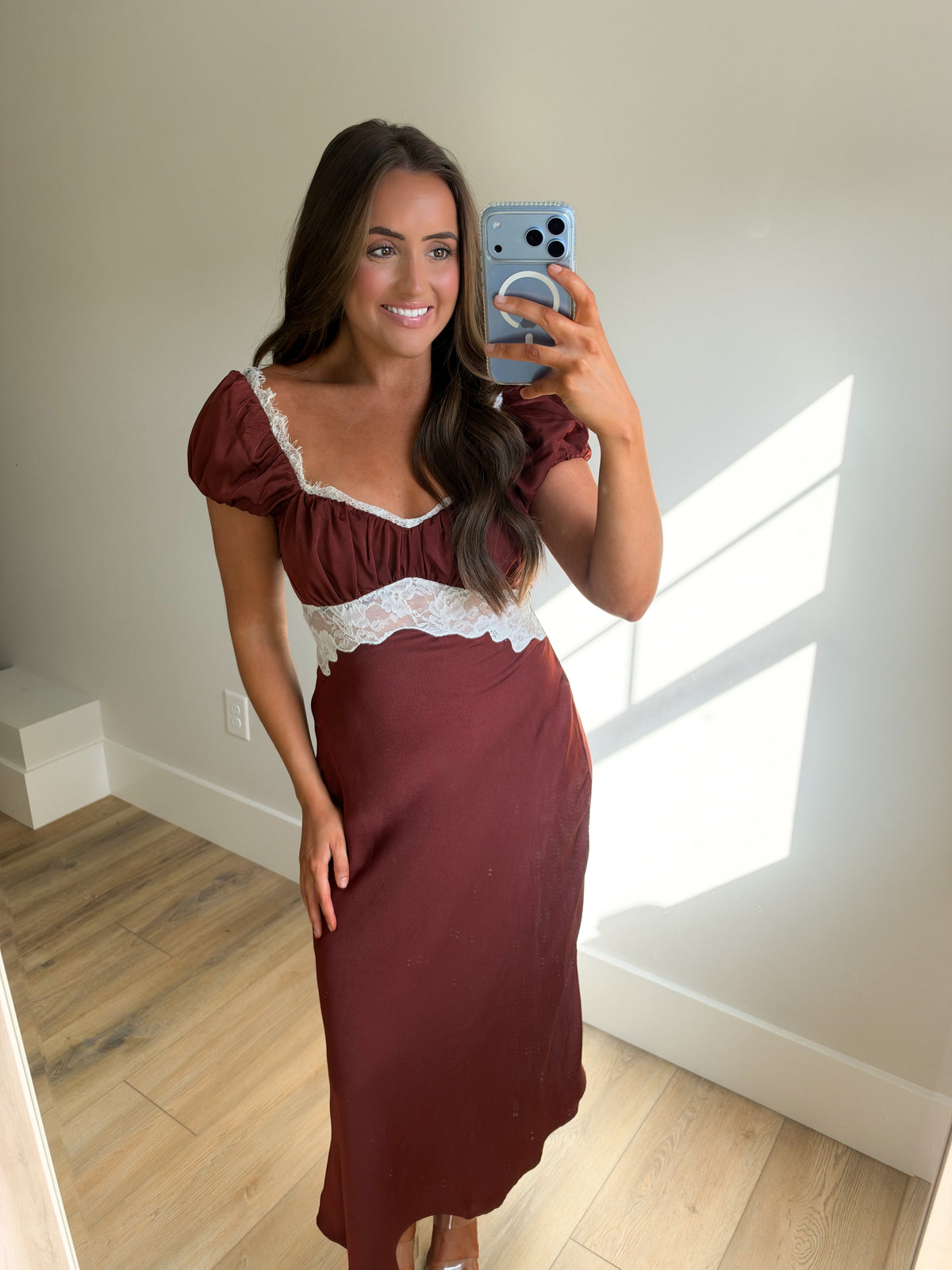 The Heirloom Lace Midi Dress