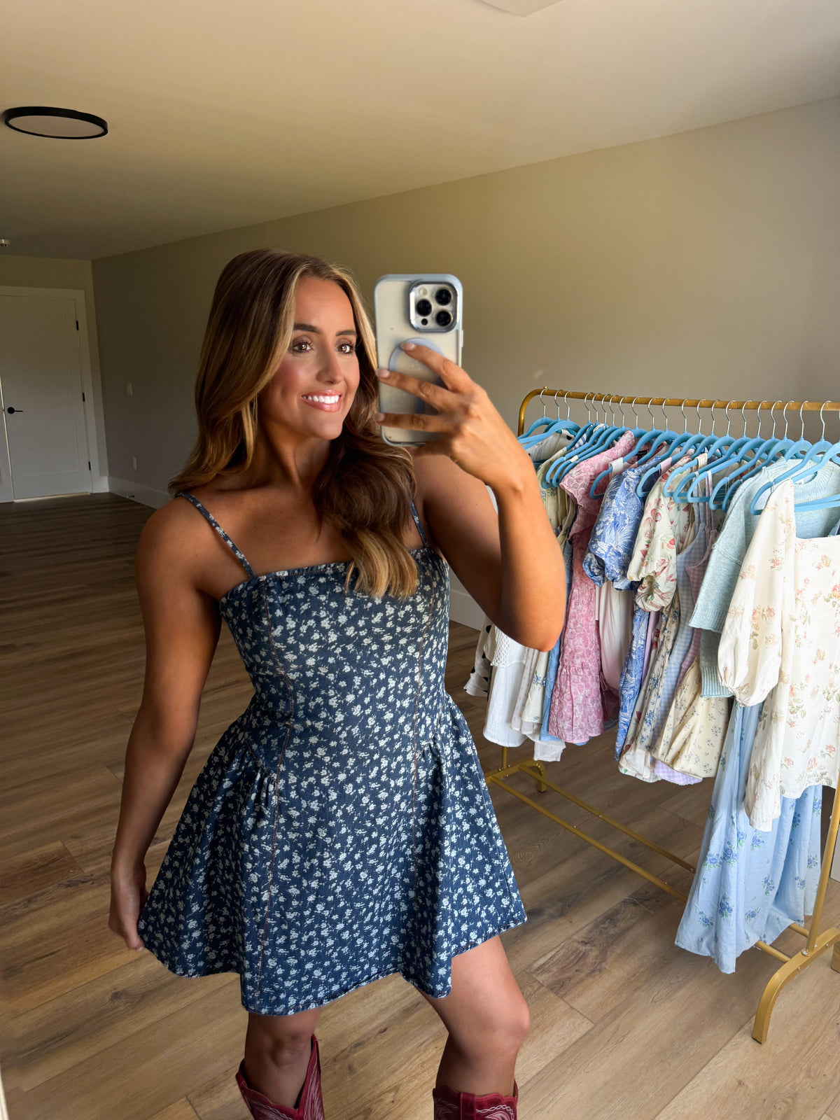 Summertime Blues Dress