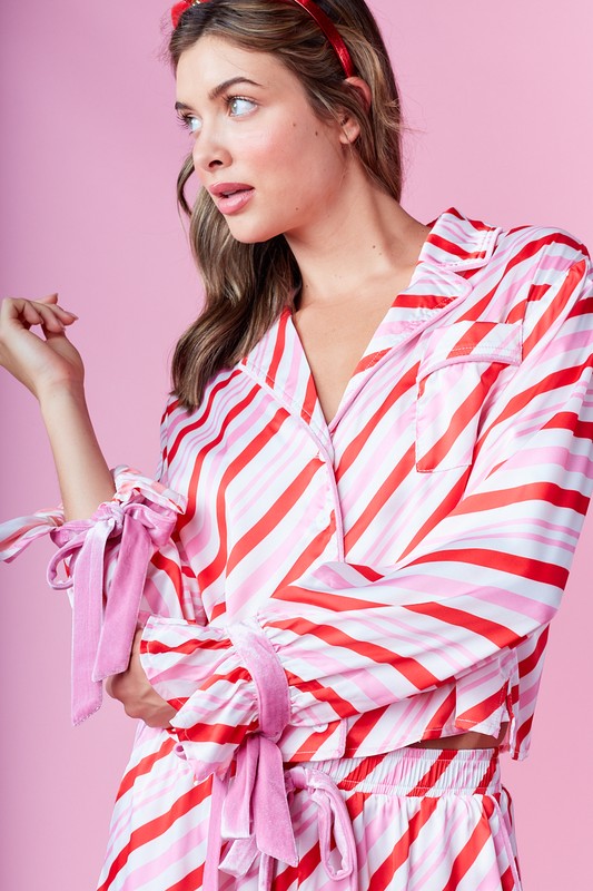 Merry Mint Striped Set